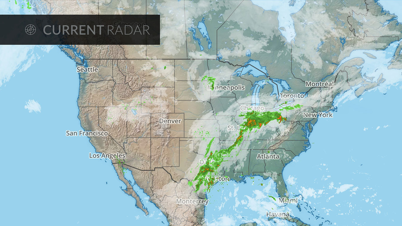Weather Radar Map Screenfeed